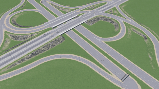 Single-Point ParClo A4 — Cities: Skylines Workshop preview