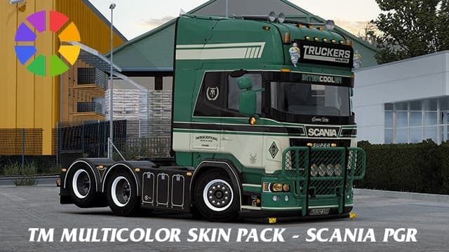 TM Multicolor Skin Pack for Scania PGR-Series by JuseeTV - Pack 1 — Euro Truck Simulator 2 Steam Workshop preview image