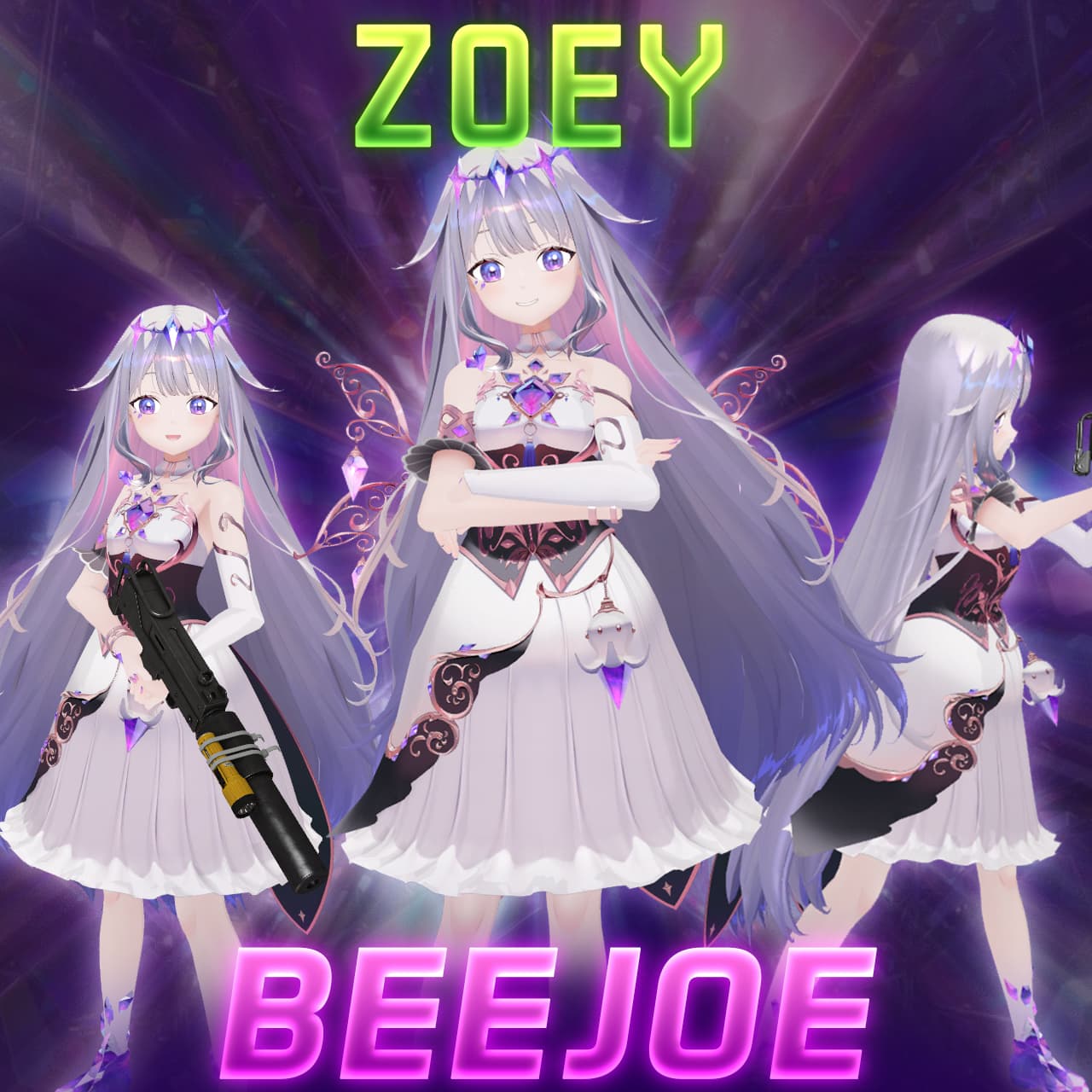 Hololive: Koseki Bijou - Zoey — Left 4 Dead 2 Steam Workshop preview image