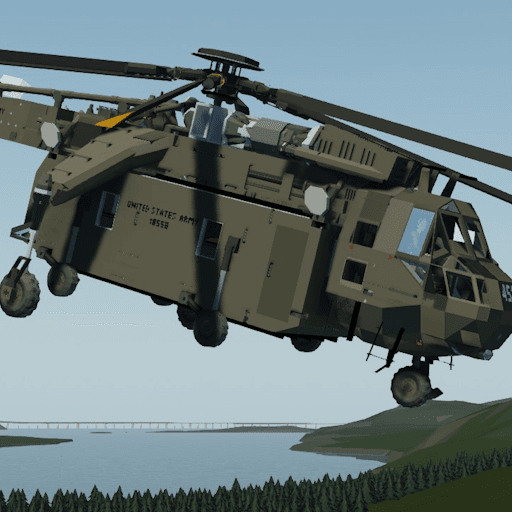 CH - 54 TARHE CREW MILITARY POD — Stormworks: Build and Rescue Steam Workshop preview image