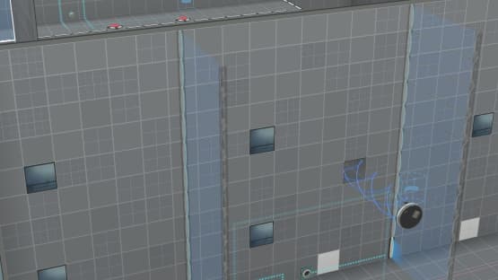 partialy built chamber — Portal 2 Workshop preview