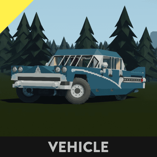 MizzyBuilt Roadmaster (Blue) — Stormworks: Build and Rescue Workshop preview