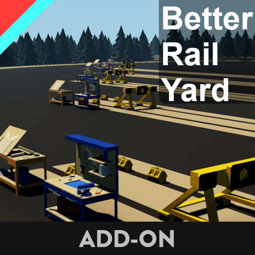 Better Rail Yard Cargo Containers — Stormworks: Build and Rescue Steam Workshop preview image