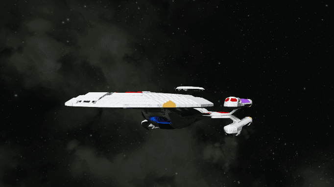 NTT U.S.S. Adorea (Requested Freestyle Replica)   UPT-12 (Julfar-Class based on the Ibn Majid) — Space Engineers Workshop preview
