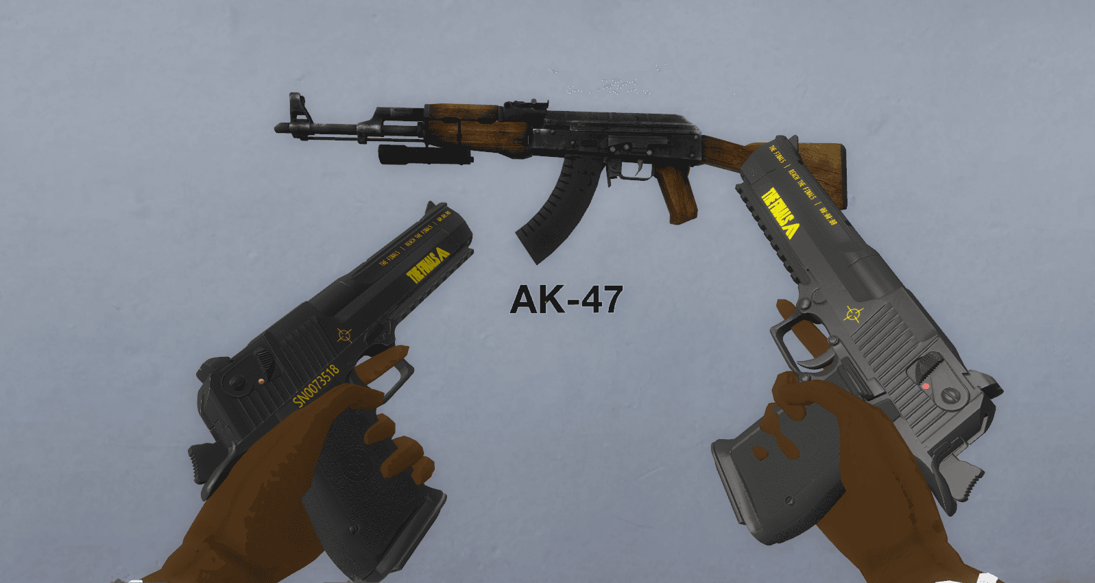 [WTF] .50 Akimbo (CS2 model, TheFinals style skin) — Left 4 Dead 2 Steam Workshop preview image