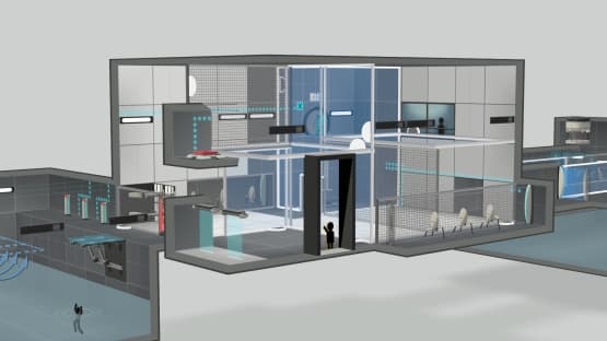 The challenge co-op level — Portal 2 Workshop preview