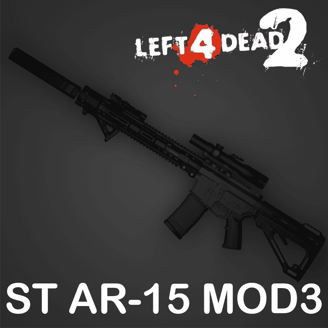 ST AR-15 MOD3(Military Sniper) — Left 4 Dead 2 Steam Workshop preview image