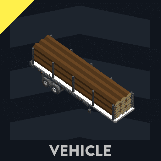 Bunk Trailer w Logs — Stormworks: Build and Rescue Steam Workshop preview image