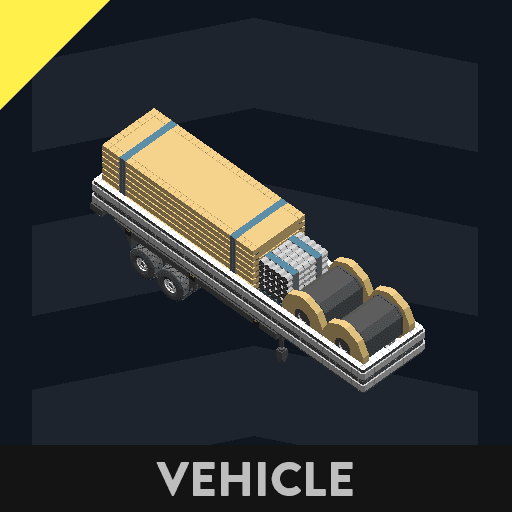 Trailer w Construction Materials #3 — Stormworks: Build and Rescue Workshop preview