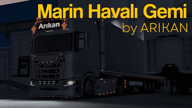 Marine Relay Air Ship Horn — Euro Truck Simulator 2 Steam Workshop preview image
