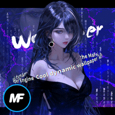 麻匪 NIXEU 黄泉 超多自定义模块 音频识别 Media Player 16:9 16:10 4:3 21:9 32:9 — Wallpaper Engine Steam Workshop preview image