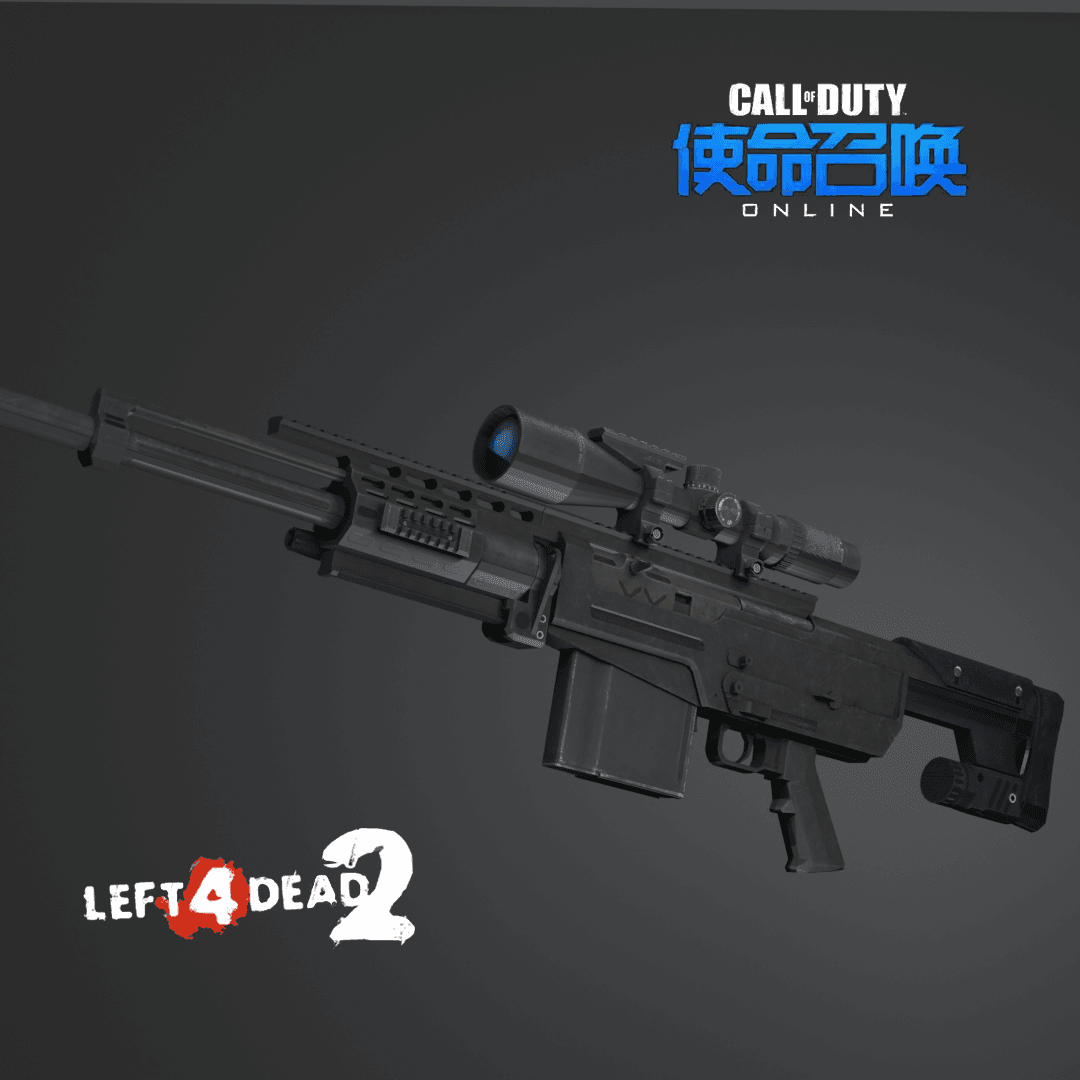 《CODOL》AS.50 BMG[hunting rifle] — Left 4 Dead 2 Steam Workshop preview image