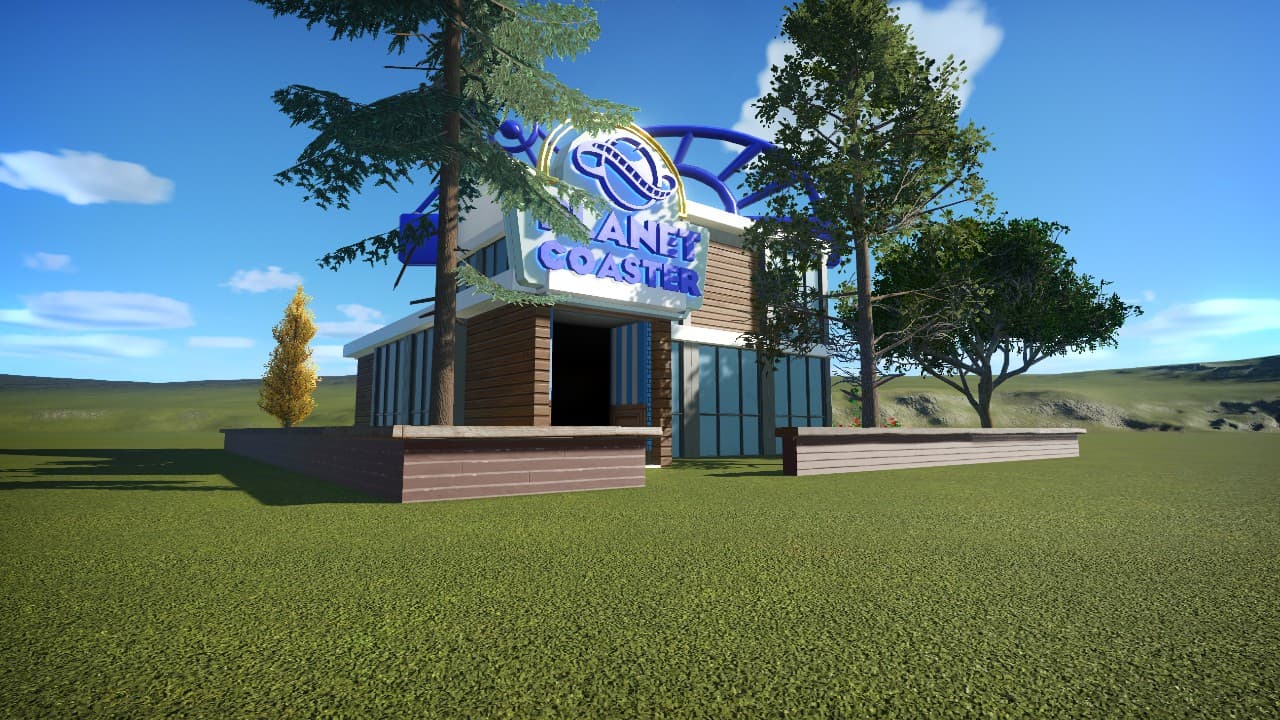 The Blue — Planet Coaster Steam Workshop preview image