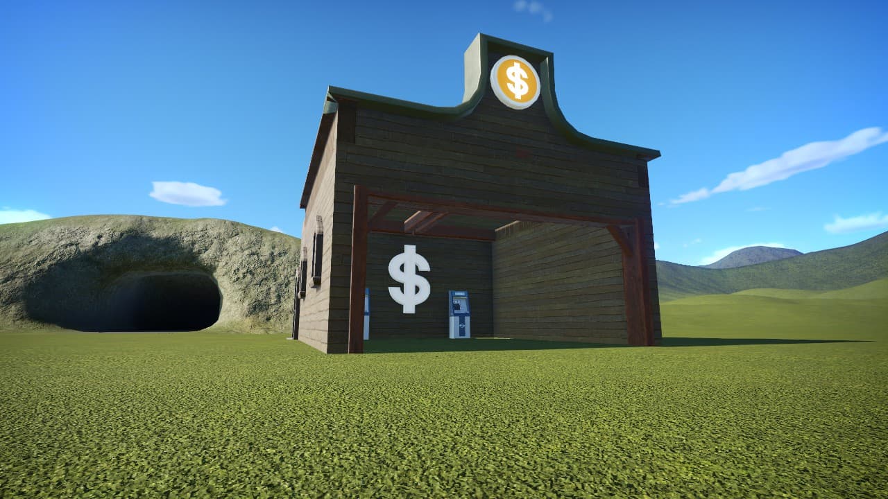 Western Style Bank — Planet Coaster Steam Workshop preview image