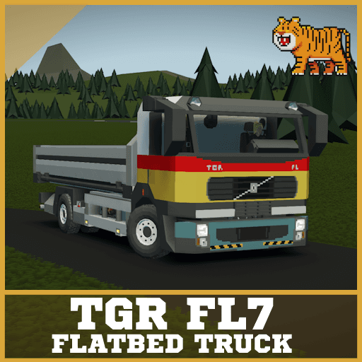 TGR FL7 (Flatbed truck) — Stormworks: Build and Rescue Steam Workshop preview image