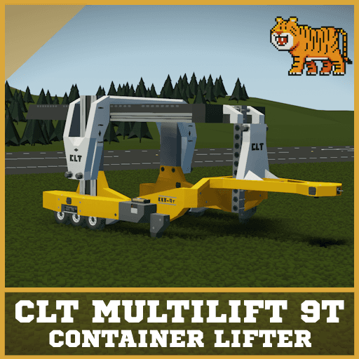 CLT Multilift 9T (Container lifter trailer) — Stormworks: Build and Rescue Steam Workshop preview image