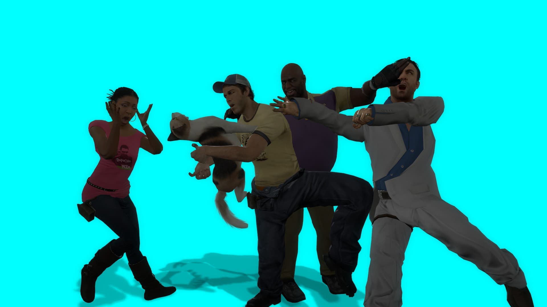 Ellis The Cat Lover
 — Left 4 Dead 2 Workshop preview