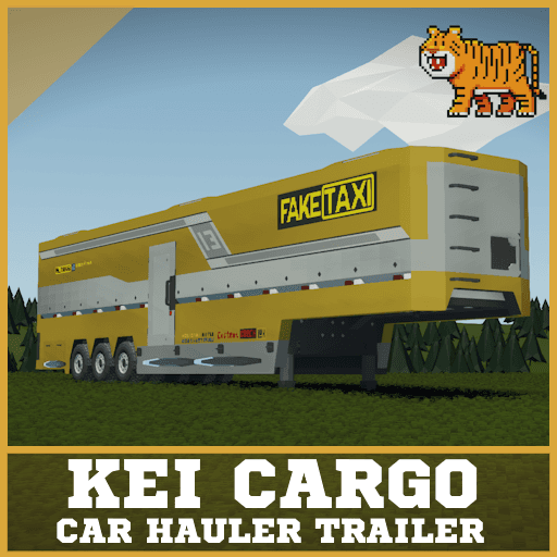 KEI CARGO (Car hauler trailer) — Stormworks: Build and Rescue Steam Workshop preview image