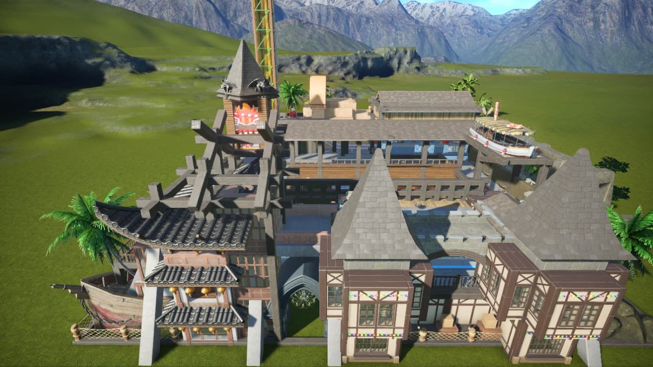 THE FORTRESS — Planet Coaster Steam Workshop preview image