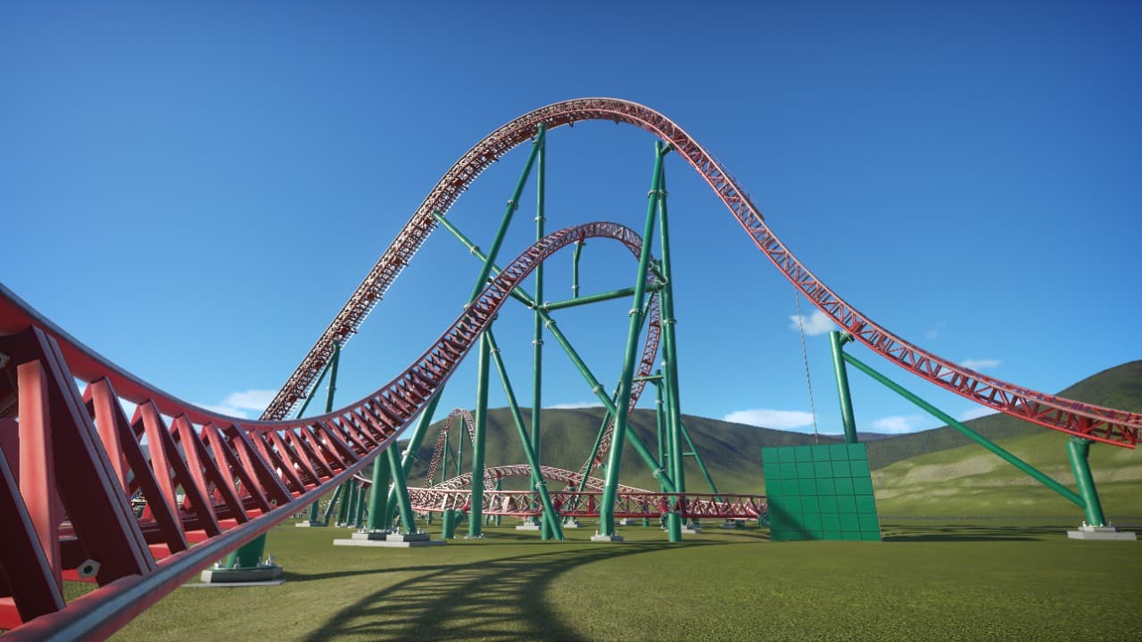 成都欢乐谷飞跃地中海 Fly Over Mediterranean — Planet Coaster Steam Workshop preview image