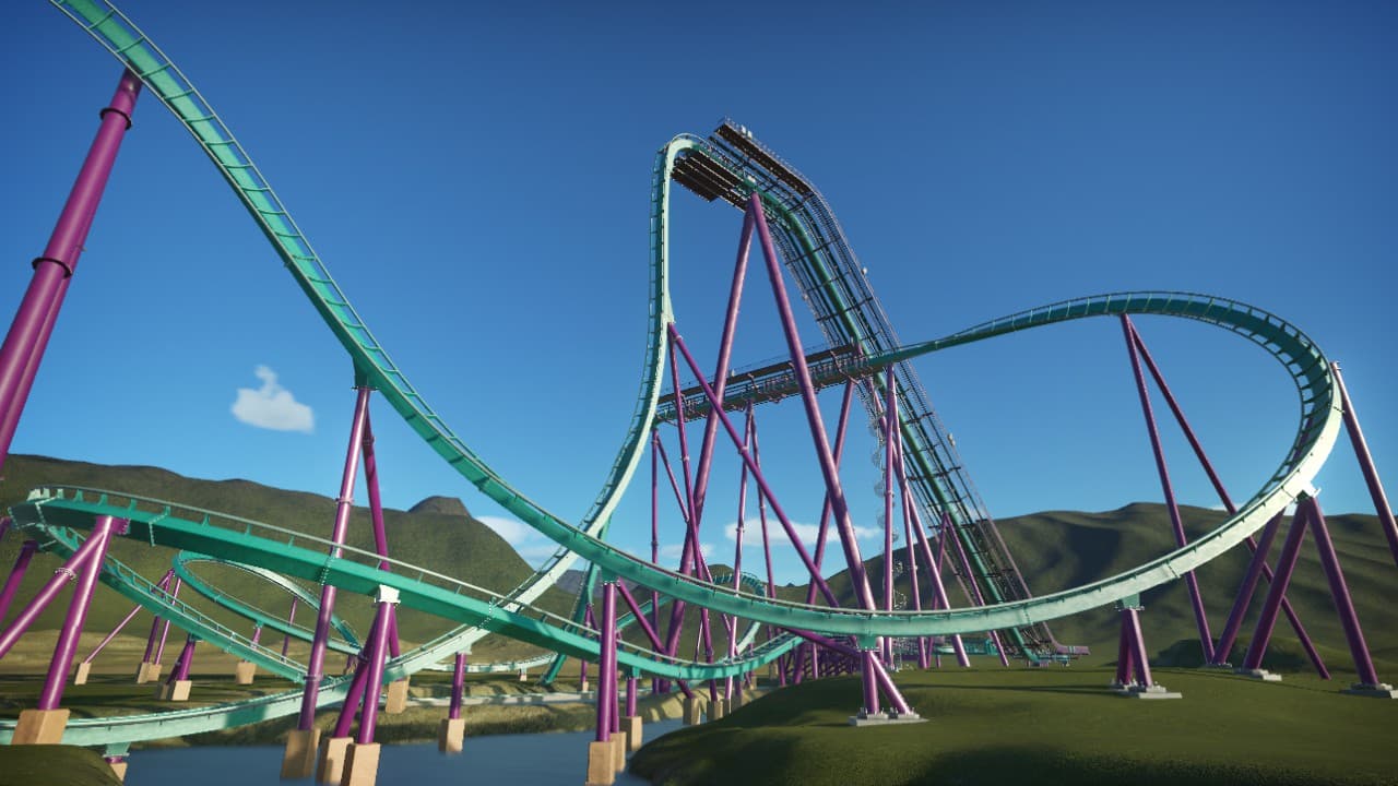 成都欢乐谷西域飞天 Flying Apsaras in Western Region — Planet Coaster Steam Workshop preview image