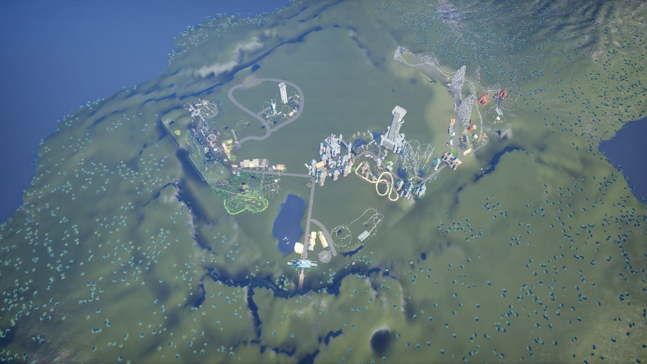 map park — Planet Coaster Workshop preview
