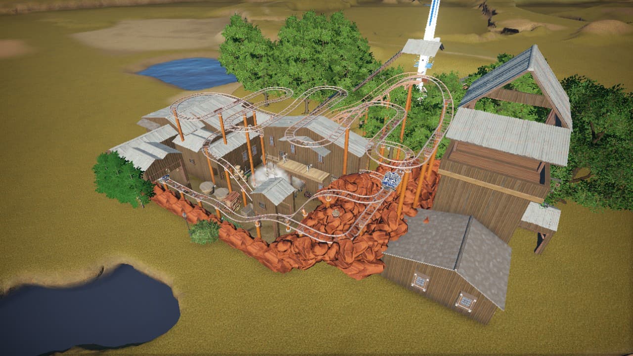 crazy mine — Planet Coaster Workshop preview