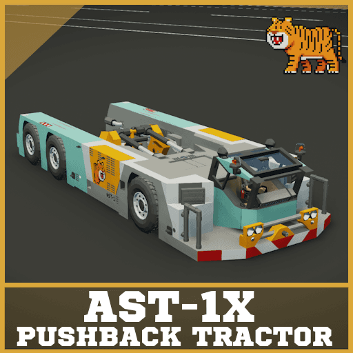 AST-1X (Heavy Towbarless Pushback Tractor) — Stormworks: Build and Rescue Steam Workshop preview image
