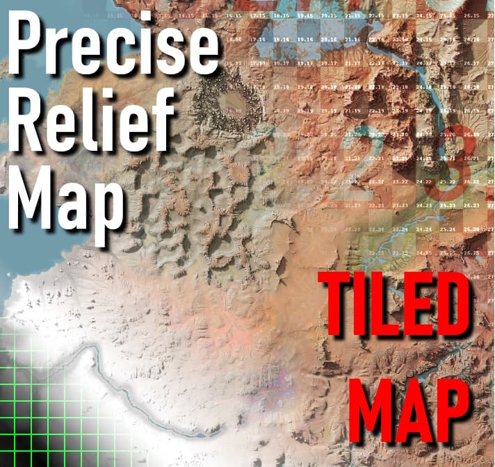 Precise Relief Map TILED — Kenshi Steam Workshop preview image