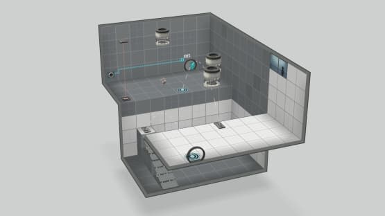 jump for the cube! — Portal 2 Steam Workshop preview image