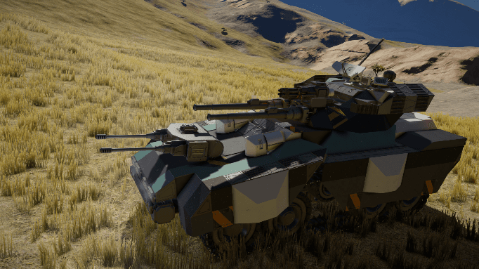 [DNS] TR-17 Beringal Main Battle Tank — Space Engineers Workshop preview