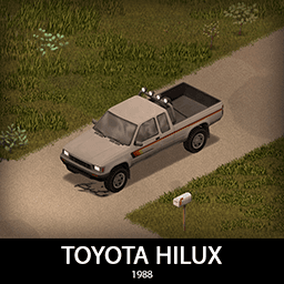 '88 Toyota Hilux — Project Zomboid Steam Workshop preview image