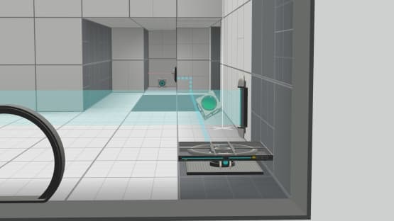 block a turret — Portal 2 Workshop preview