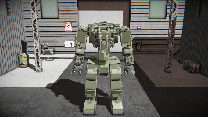 Corsac Mk1 - Infantry Mech Frame — Space Engineers Steam Workshop preview image