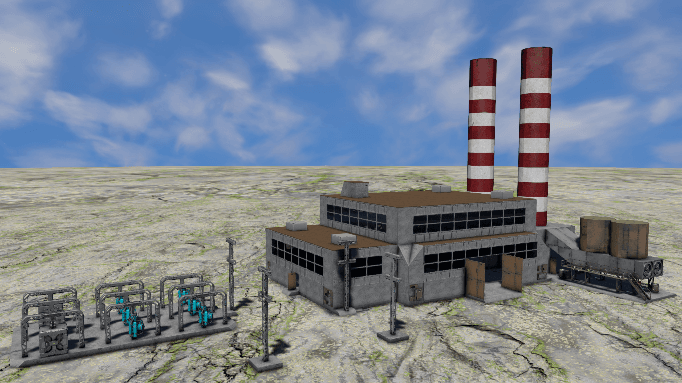 Power Station Building Pack 1 — Space Engineers Steam Workshop preview image