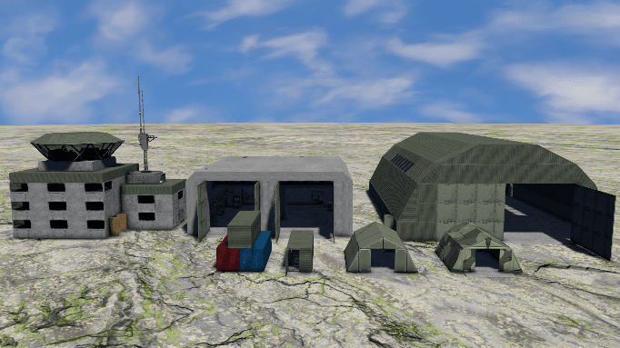 Military Building Pack 3 — Space Engineers Steam Workshop preview image
