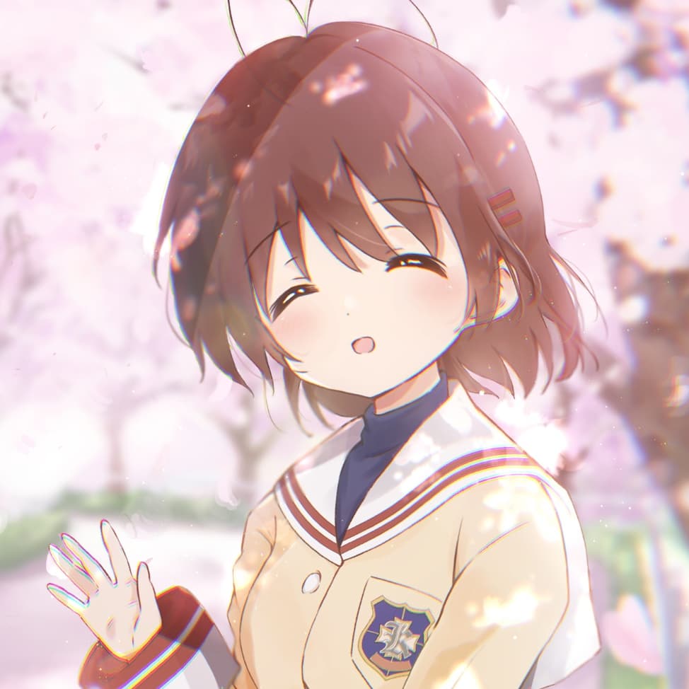 【CLANNAD】和她的相遇  （古河渚 Furukawa Nagisa） — Wallpaper Engine Steam Workshop preview image