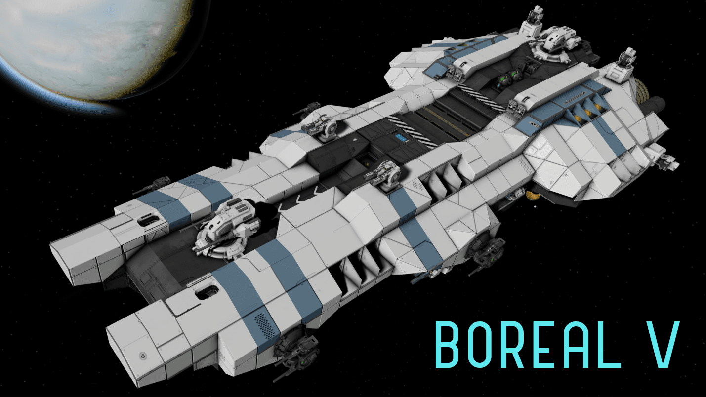 Boreal V — Space Engineers Steam Workshop preview image