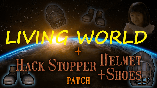 Hack Stopper Helmet and Shoes - Combined Living World Patch — Kenshi Workshop preview