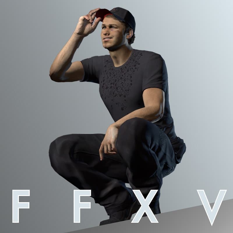 Noctis' Black Outfit (FFXV) for Ellis — Left 4 Dead 2 Workshop preview