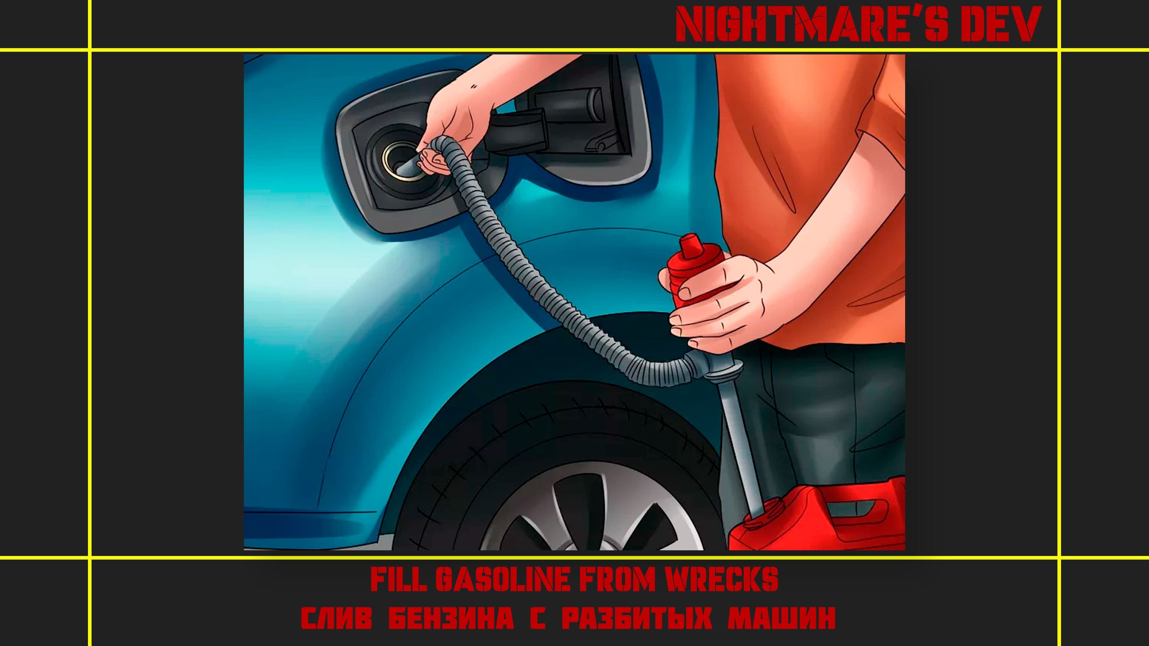[NGTMR] Fill Gasoline From Wreck — DayZ Steam Workshop preview image