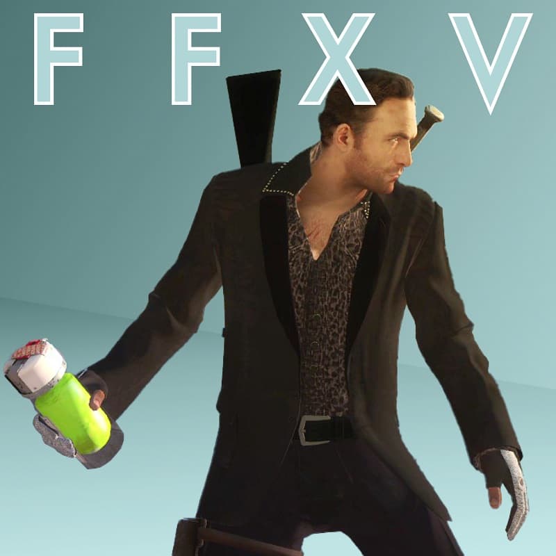 Ignis' Black Suit + Gloves for Nick (model) — Left 4 Dead 2 Workshop preview