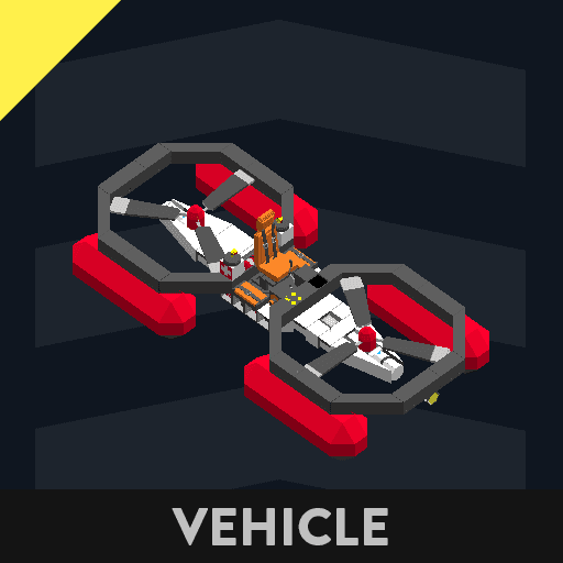 Compact Hoverbike Ambulance — Stormworks: Build and Rescue Steam Workshop preview image