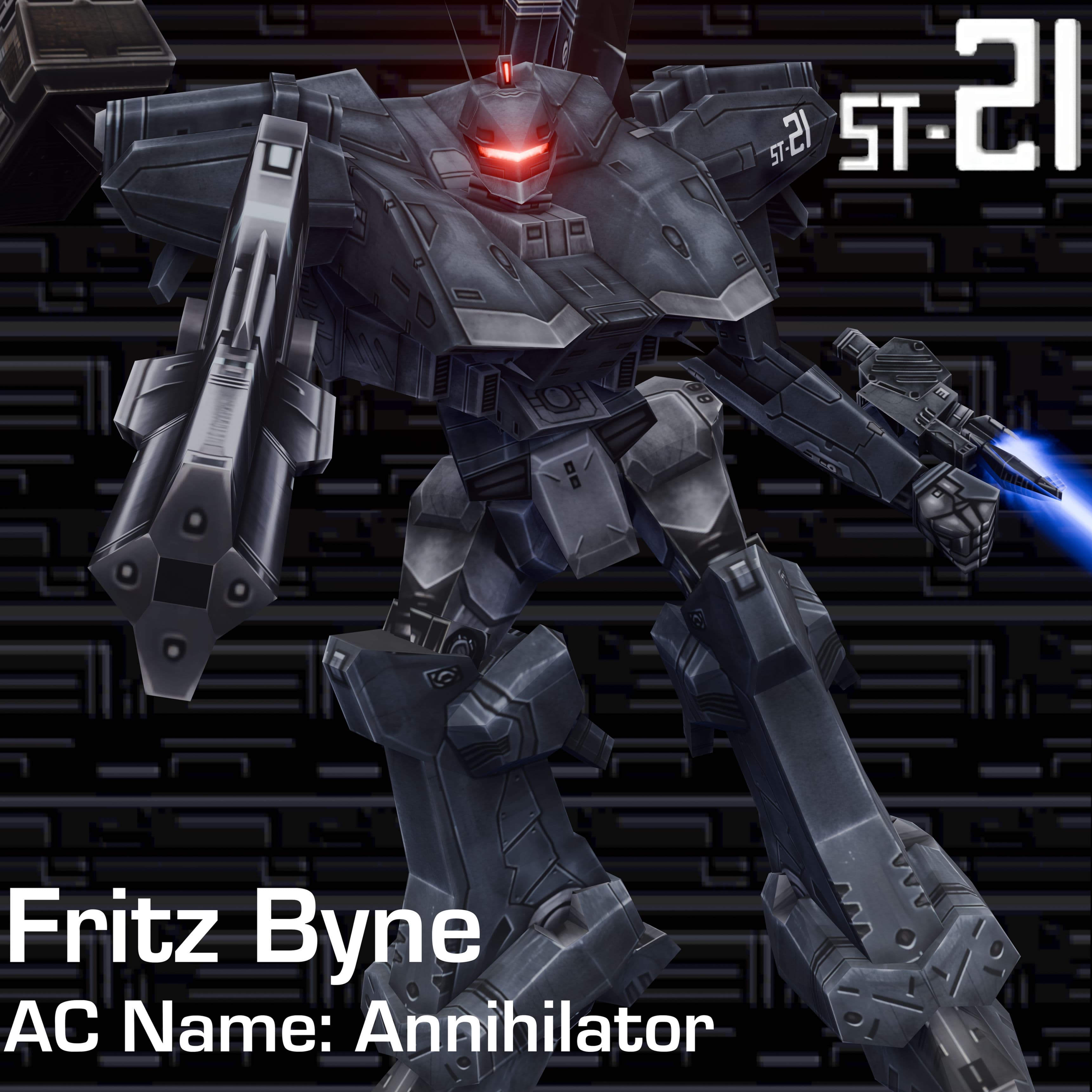 Annihilator LR (Armored Core: Moa/Last Raven) replaces Francis — Left 4 Dead 2 Workshop preview