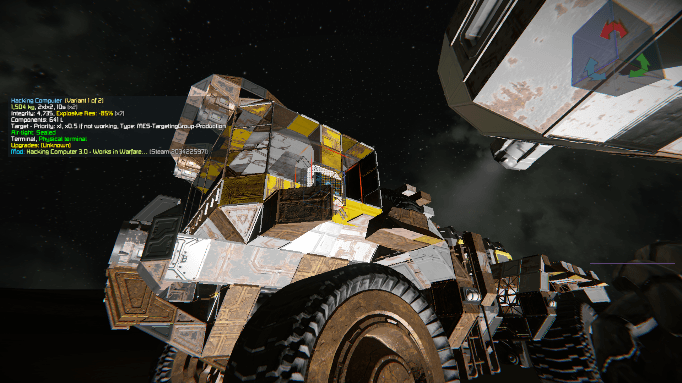 Brahmin HT-887 — Space Engineers Workshop preview