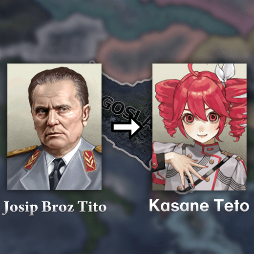 Teto Replaces Tito — Hearts of Iron IV Steam Workshop preview image