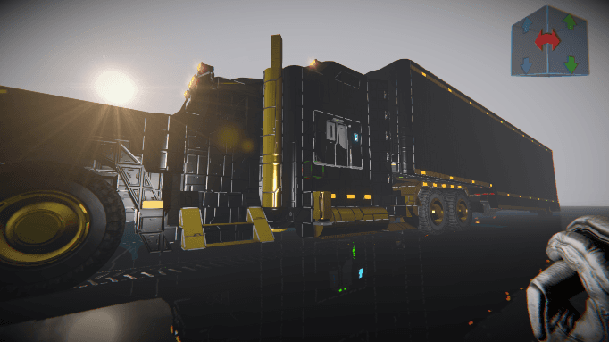 [Jay] Kenworth W900 100% — Space Engineers Workshop preview