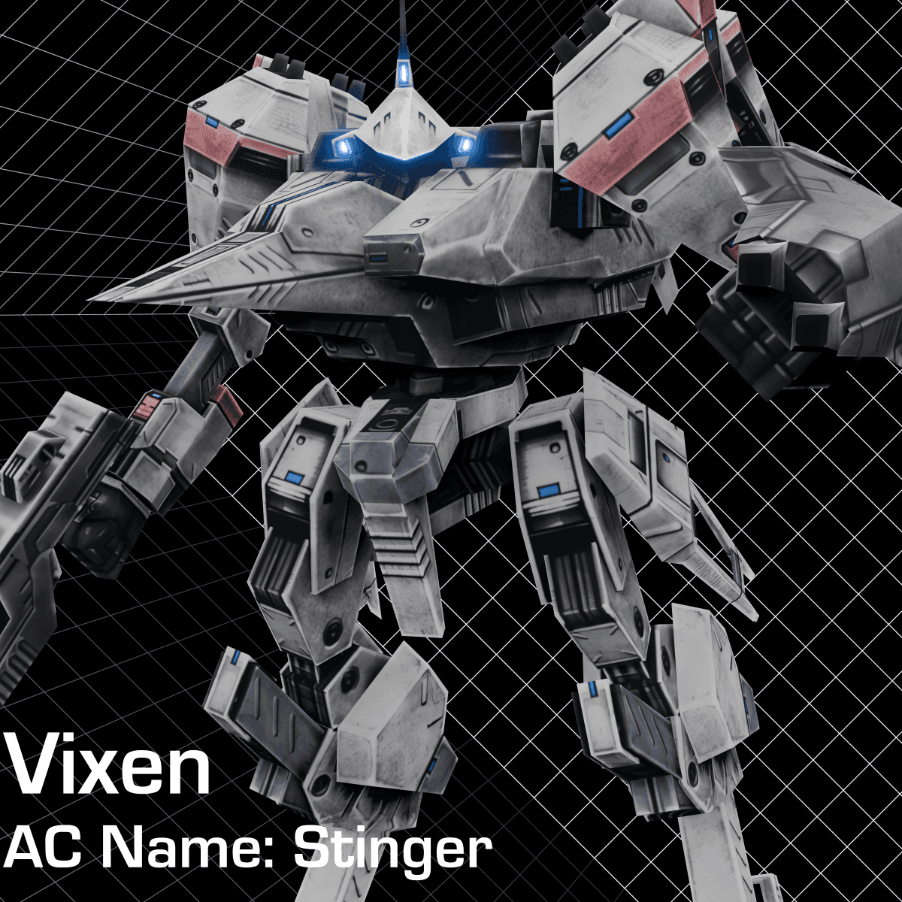Vixen NX (Armored Core: Phantasma/Nexus) replaces Nick — Left 4 Dead 2 Steam Workshop preview image