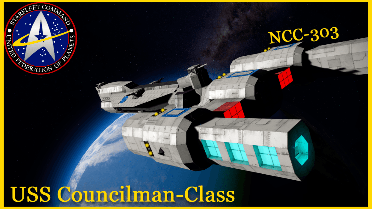 USS Councilman-class NCC-303 — Space Engineers Steam Workshop preview image