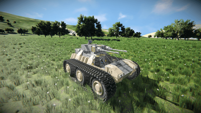 Extra Light Tank Destroyer — Space Engineers Steam Workshop preview image